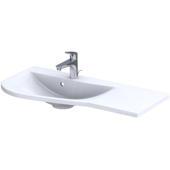 Conjunto armario Oristo Opal OR30-SD4S-90-1-L, lavabo Oristo Opal UME-OP-90-92-L