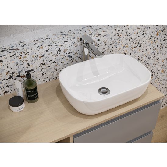 Conjunto armario Cersanit Moduo S929-010, lavabo Cersanit Moduo K116-050, S590-030, K116-018, K116-020, S590-023