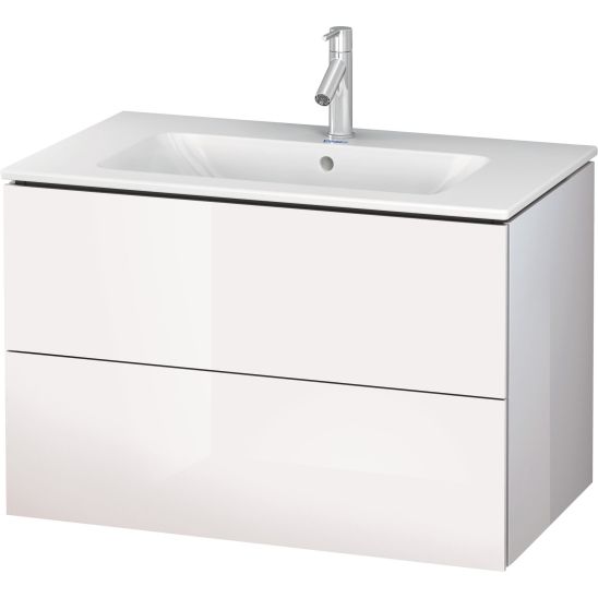Conjunto armario Duravit L-Cube LC624102222, lavabo Duravit ME by Starck 2336830000