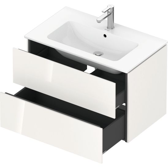 Conjunto armario Duravit L-Cube LC624102222, lavabo Duravit ME by Starck 2336830000