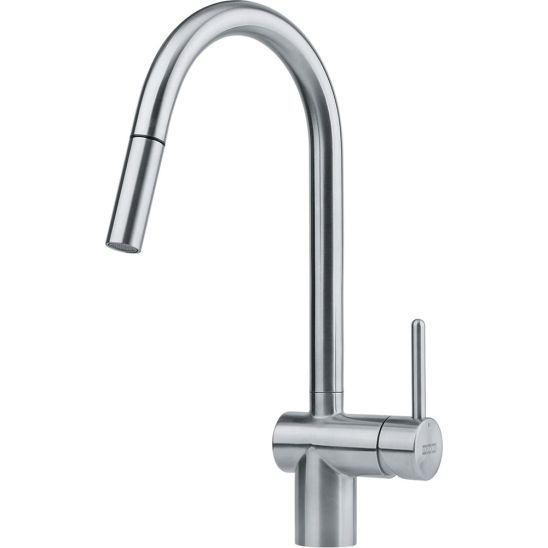 Conjunto fregadero de acero Franke Maris 122.0525.271, grifo de cocina Franke Leda Neo 115.0590.047