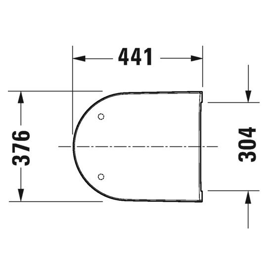 Conjunto taza de inodoro Duravit D-Neo 25880900001, tapa de inodoro Duravit D-Neo 0021690000