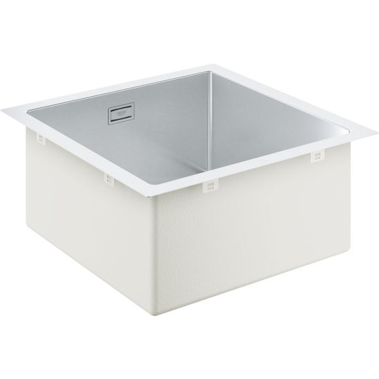 Conjunto grifo de cocina Grohe Get 30361000, fregadero de acero Grohe K700 31578SD1