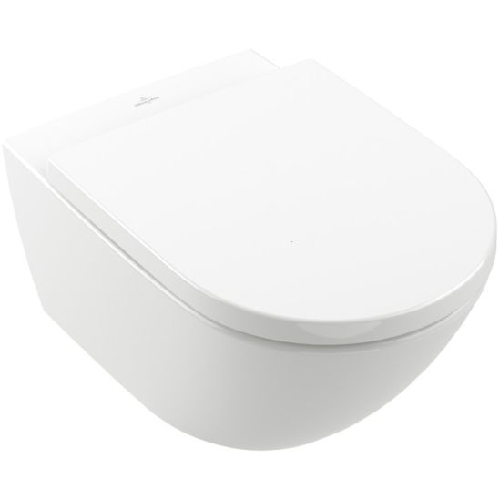 Conjunto conjunto taza de inodoro + tapa Villeroy & Boch Subway 3.0 4670TS01, marco empotrado Villeroy & Boch ViConnect 92242700, 92249061