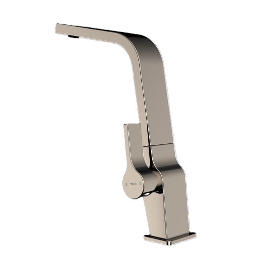 Conjunto fregadero de acero con sifón Teka Flexlinea 115000024, grifo de cocina Teka ICC 116030005