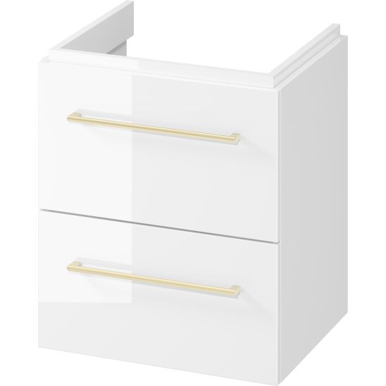 Conjunto armario Cersanit Larga S932-067, lavabo Cersanit Larga K120-008