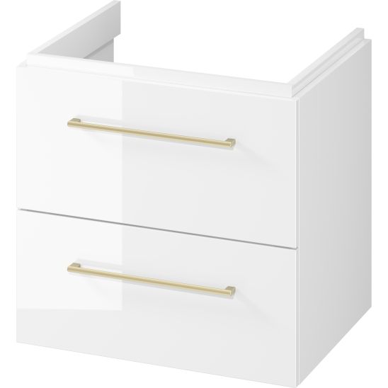 Conjunto armario Cersanit Larga S932-070, lavabo Cersanit Larga K120-009