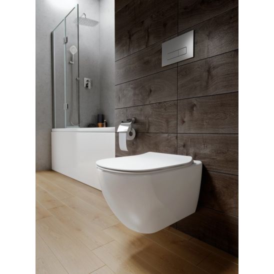 Conjunto conjunto Combi-Pack con tapa Ideal Standard i.Life O T572501, marco empotrado Ideal Standard Prosys R020467, R0121AA