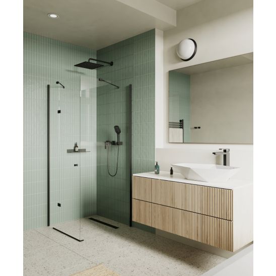 Conjunto grifo de bañera y ducha Hagser Ulva HGR13000034, ducha con efecto lluvia Hagser Ella HGR28000037, HGR29000037, HGR26000037, HGR24000037, HGR31000037