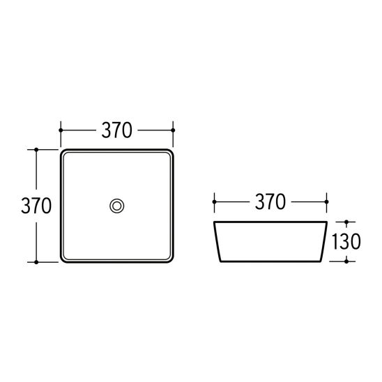 Zestaw Comad Talia Casella umywalka nablatowa Slim z szafką podumywalkową 60 cm, szafkami wiszącymi bocznymi, lustro i miska WC wisząca z deską dąb-czarny SET-TC B BLACK 60CM UN SLIM BL HC
