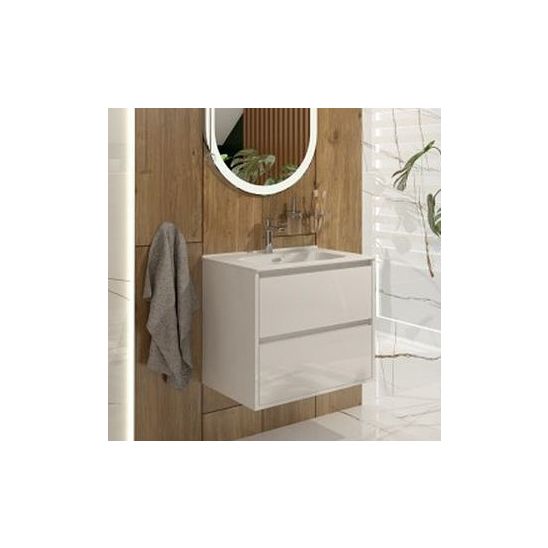 Conjunto armario LaVita Minnesota 5900378314349, lavabo LaVita Floryda 5908211485027