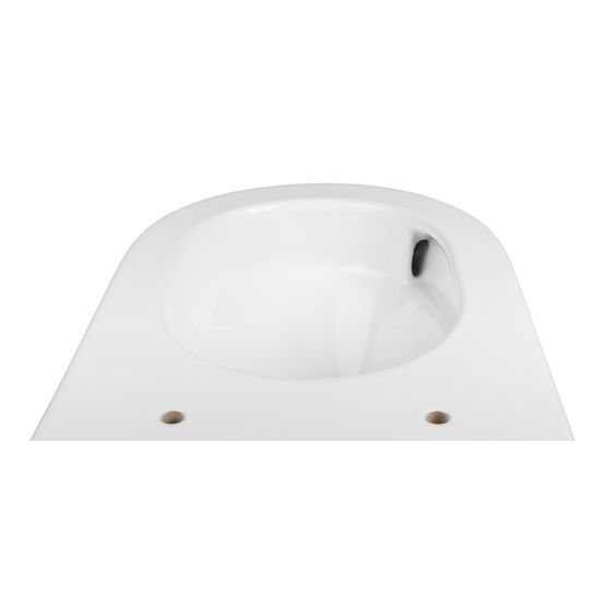 Conjunto taza de inodoro Oltens Hamnes 42521000, marco empotrado Tece Base 9400407, 45100000, 9.240.401