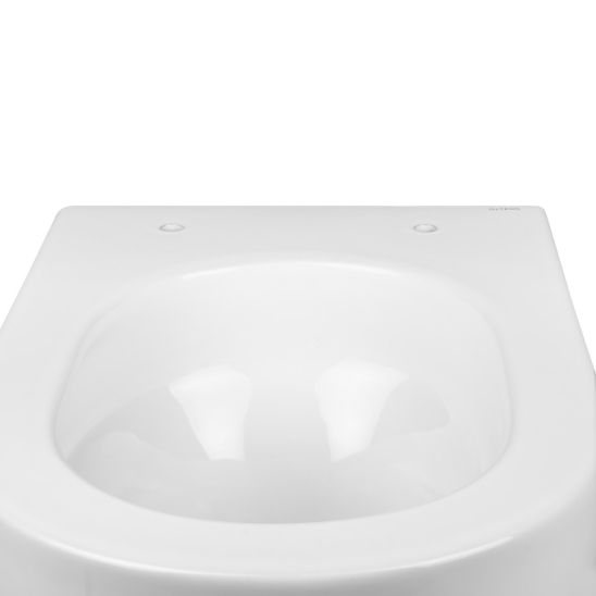 Conjunto taza de inodoro Oltens Hamnes 42521000, marco empotrado Tece Base 9400407, 45100000, 9.240.401