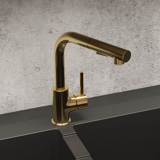Conjunto fregadero de granito Franke Maris 114.0661.699, grifo de cocina Oltens Myvat 35205800
