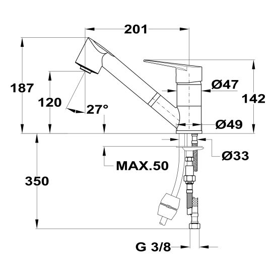 Conjunto fregadero de acero Teka Universe 115170006, grifo de cocina Teka IN 469781200