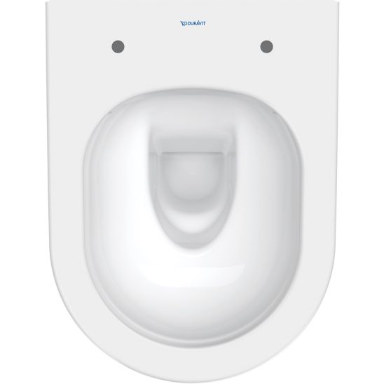 Conjunto taza de inodoro Duravit D-Neo 25880900001, tapa de inodoro Duravit D-Neo 0021690000