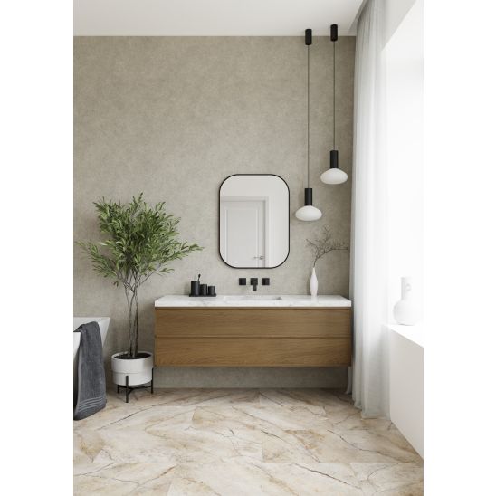 Conjunto espejo Dubiel Vitrum Luis 5905241012841, lámpara de pared Rabalux Oliro 75052