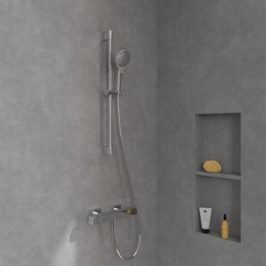 Conjunto grifo para ducha Villeroy & Boch Universal Taps & Fittings TVS00001800061, conjunto de ducha Villeroy & Boch Verve Showers TVS10900700061