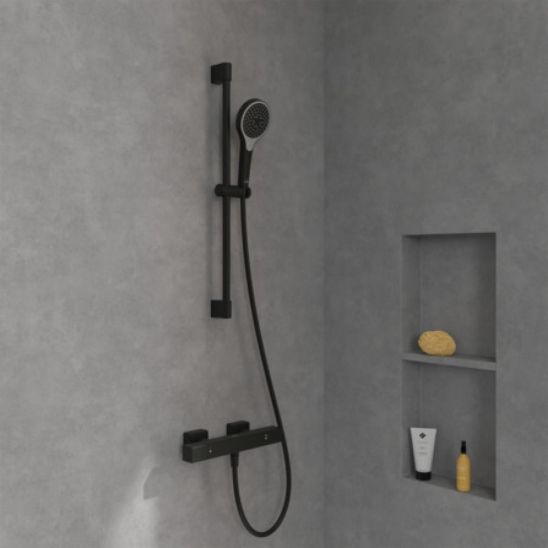 Conjunto grifo para ducha Villeroy & Boch Universal Taps & Fittings TVS000018000K5, conjunto de ducha Villeroy & Boch Verve Showers TVS109007000K5