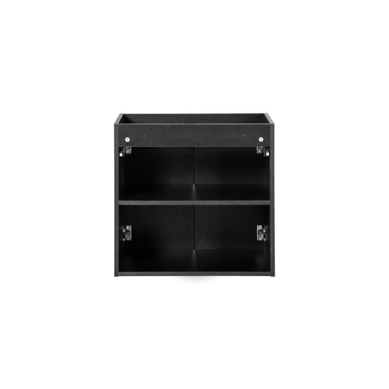 Conjunto armario Comad Nova Black NOVA BLACK D2 82-60-2D, lavabo Comad Sky 3 SKY 3 60CM DP (E-8099-3-60)
