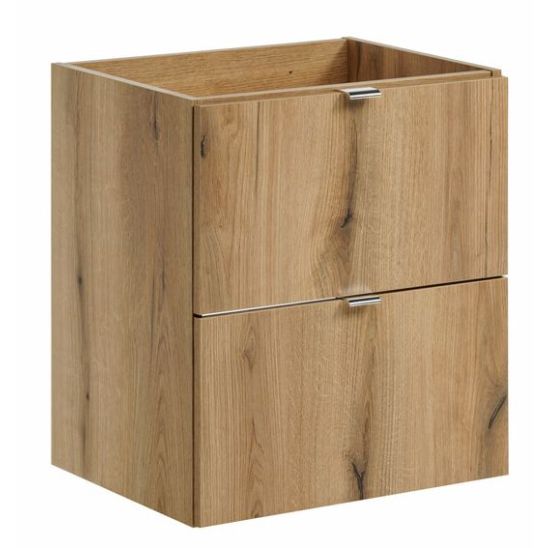 Conjunto armario Comad Nova Oak NOVA OAK A 82-50-2S, lavabo Comad Gaja UN-GAJA35-SW 78570A(35), NOVA OAK A 89-50