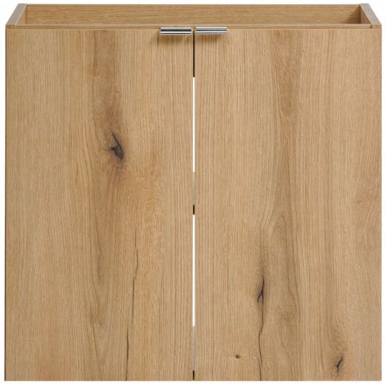 Conjunto armario Comad Nova Oak NOVA OAK A 82-60-2D, lavabo Comad Wiki UN-WIKI-SW, NOVA BLACK B 89-60