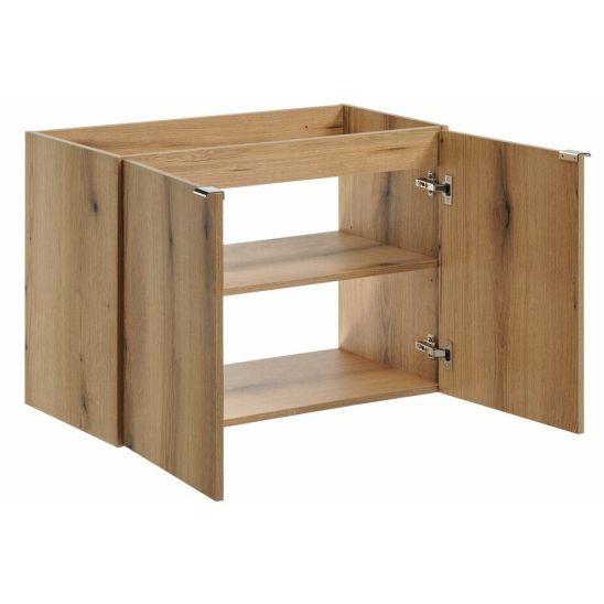 Conjunto armario Comad Nova Oak NOVA OAK A 82-80-2D, lavabo Comad Beyond BEYOND 5 WHITE ( E-6564 ), NOVA OAK A 89-80