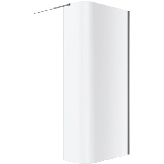 Conjunto mampara de ducha walk-in Excellent Vidoq KAEX.1507.930.LP.CR, mampara de ducha walk-in Excellent Vidoq KAEX.1506.900.LP.CR
