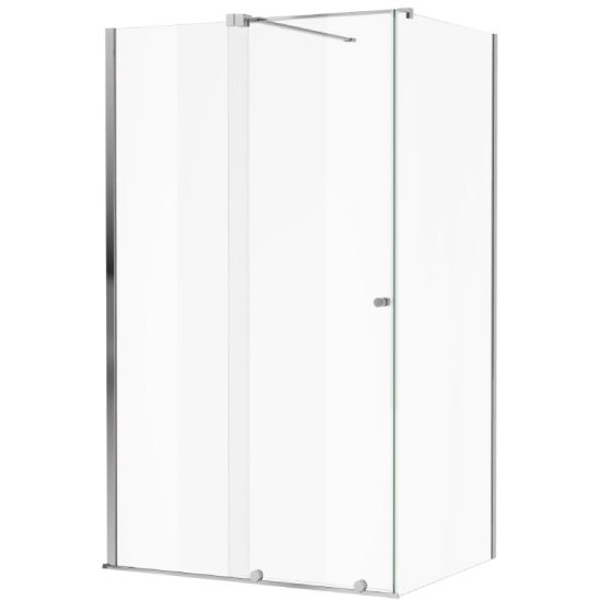 Conjunto kit de montaje Excellent Ortigo KAEX.5012.1014.GL, puerta de ducha Excellent Ortigo KAEX.5007.01.1400.LP2/2, KAEX.5007.01.1400.LP1/2, KAEX.5022.GL, KAEX.5022800