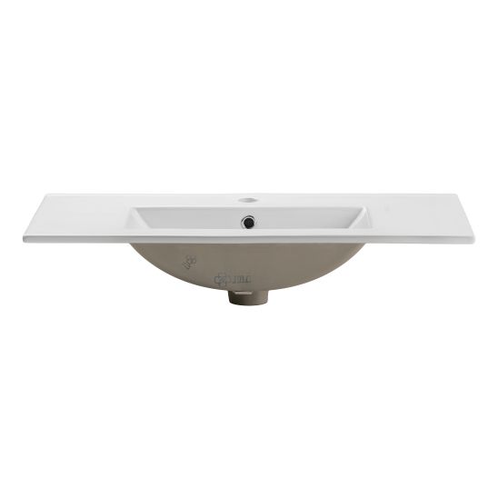 Conjunto armario Comad Line Reed Green LINE REED GREEN D 82-80-2S, lavabo Comad Dance White CFP-8009DANCE80DP
