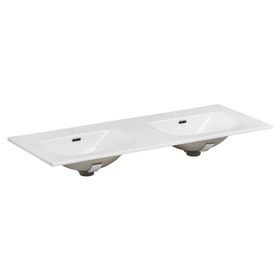 Comad Adel Cashmere szafka 120 cm podumywalkowa wisząca kaszmir z umywalką meblową SET-ADC 120CM SKY