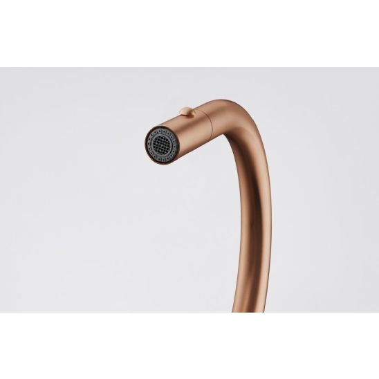 Conjunto grifo de cocina Franke Mythos Masterpiece Pull-Out Spray 115.0711.557, dispensador de líquidos Franke Atlas 112.0717.104