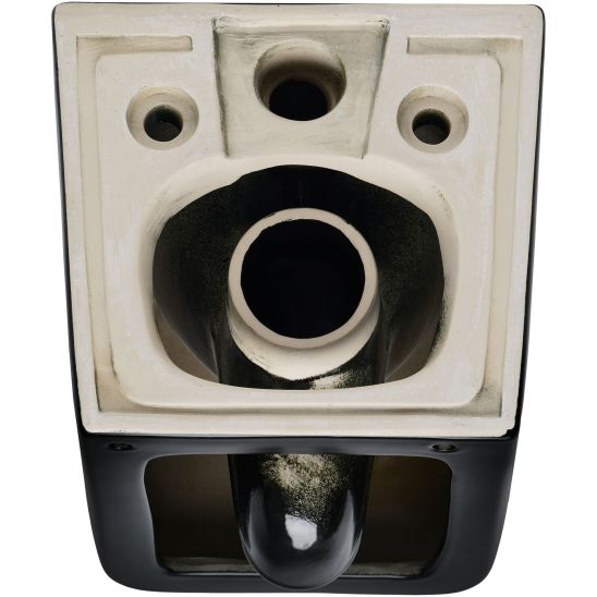 Zestaw Comad Talia Casella umywalka nablatowa Slim z szafką podumywalkową 60 cm, szafkami wiszącymi bocznymi, lustro i miska WC wisząca z deską dąb-czarny SET-TC B BLACK 60CM UN SLIM BL HC