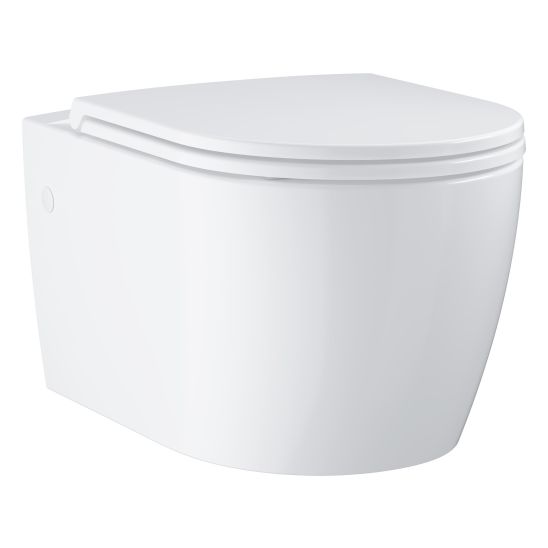 Conjunto taza de inodoro con asiento de cierre suave Grohe Start 103848SH00, marco empotrado Grohe Solido 38971000, 38966KV0
