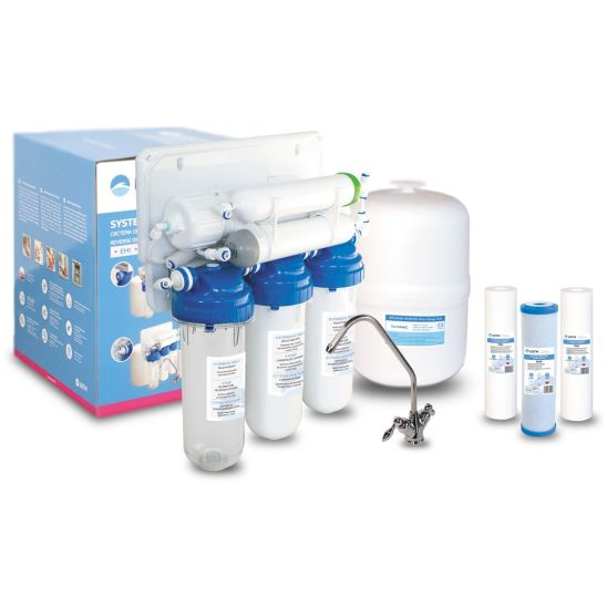 Conjunto juego de filtros de ósmosis inversa USTM RO6 OSMO6LVITA, cartucho de filtro para sistema de ósmosis inversa USTM SET14