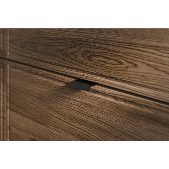 Conjunto armario Comad Talia Casella TALIA CASELLA 82-60-46-2S, lavabo Comad Sky SKY 1 BLACK MATT 60 DP ( E-8099-60 )