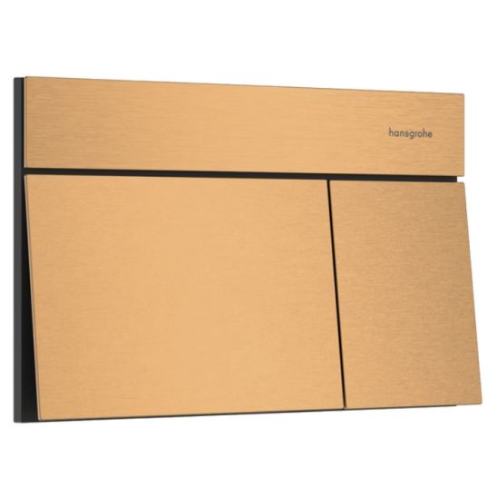 Conjunto taza de inodoro Hansgrohe EluPura S 60343450, botón de descarga Hansgrohe Element E 66003140, 01022180, 60148450
