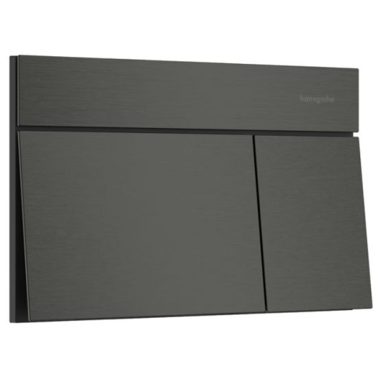 Conjunto botón de descarga Hansgrohe Element E 66003340, taza de inodoro Hansgrohe EluPura S 60193450, 01022180, 60148450