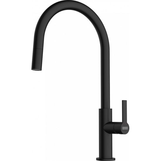 Conjunto grifo de cocina Franke Maris Slim J Pull-Out 115.0728.389, dispensador de líquidos Franke Active SM 119.0547.906