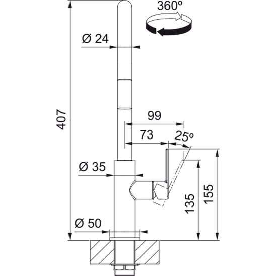 Conjunto grifo de cocina Franke Maris Slim J Pull-Out 115.0728.389, dispensador de líquidos Franke Active SM 119.0547.906