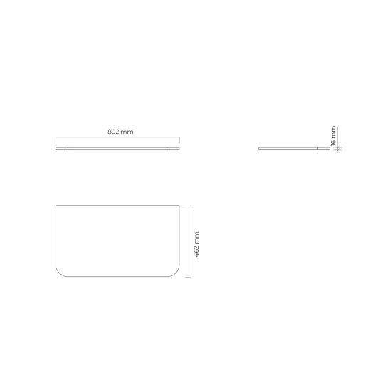 Conjunto armario Oltens Hamnes 60023300, encimera sobre armario Oltens Hamnes 63013300