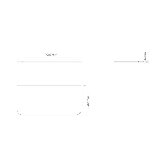 Conjunto armario Oltens Hamnes 60024300, encimera sobre armario Oltens Hamnes 63014900