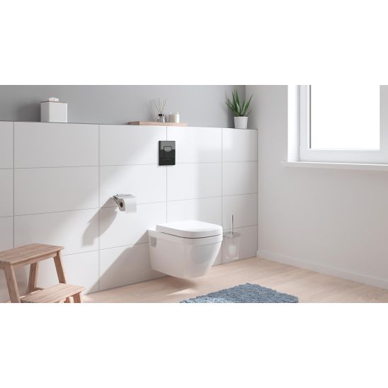 Conjunto marco empotrado Grohe Solido 38971000, botón de descarga Grohe Even 38966KV0