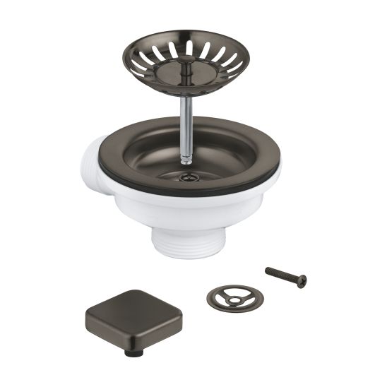 Conjunto fregadero de granito Grohe K700 31651AP0, grifo de cocina Grohe Minta 32321AL2, 40400AL0