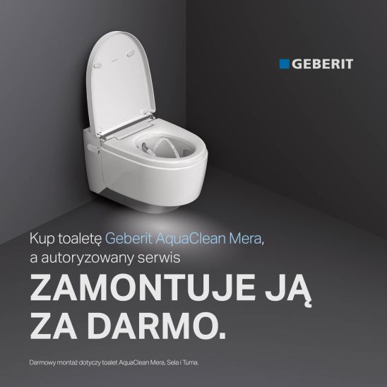 Conjunto inodoro con función de bidé Geberit AquaClean Mera 146.200.11.1, marco empotrado Geberit Duofix 111.320.00.6
