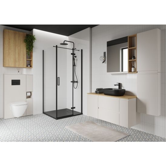 Conjunto revestimiento de estructura empotrada Cersanit Moduo S1026-055, revestimiento de estructura empotrada Cersanit Moduo S1026-053, S1026-037, S1026-054, S1026-052, S1026-058, S1026-057, S1026-056