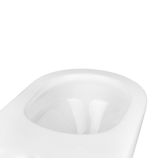 Conjunto taza de inodoro compacto Oltens Jog 44000000, tapa de inodoro Oltens Hamnes 45111000
