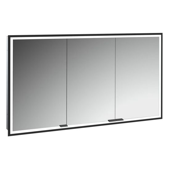 Conjunto armario Kronenbach Cube 2.0 KB100228MB, marco para instalación empotrada de espejo Colador para desagüe Kronenbach Cube 2.0 NU1000032NU