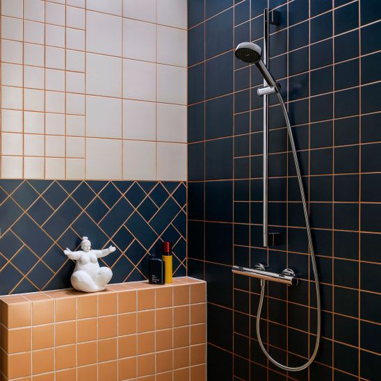 Conjunto conjunto de ducha Hansgrohe Activera Select S 28046000, grifo para ducha Hansgrohe Vernis Blend 71640000, 71580000