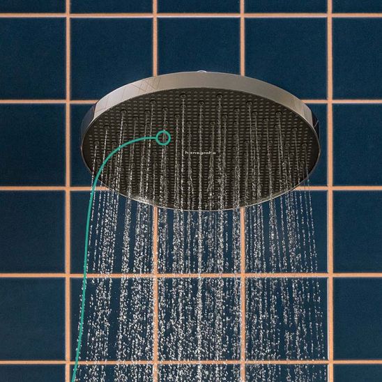 Conjunto grifo de bañera y ducha Hansgrohe ShowerSelect 15743000, ducha con efecto lluvia Hansgrohe Activera S 28056000, 26888000, 27413000, 01800180, 28276000, 28033000